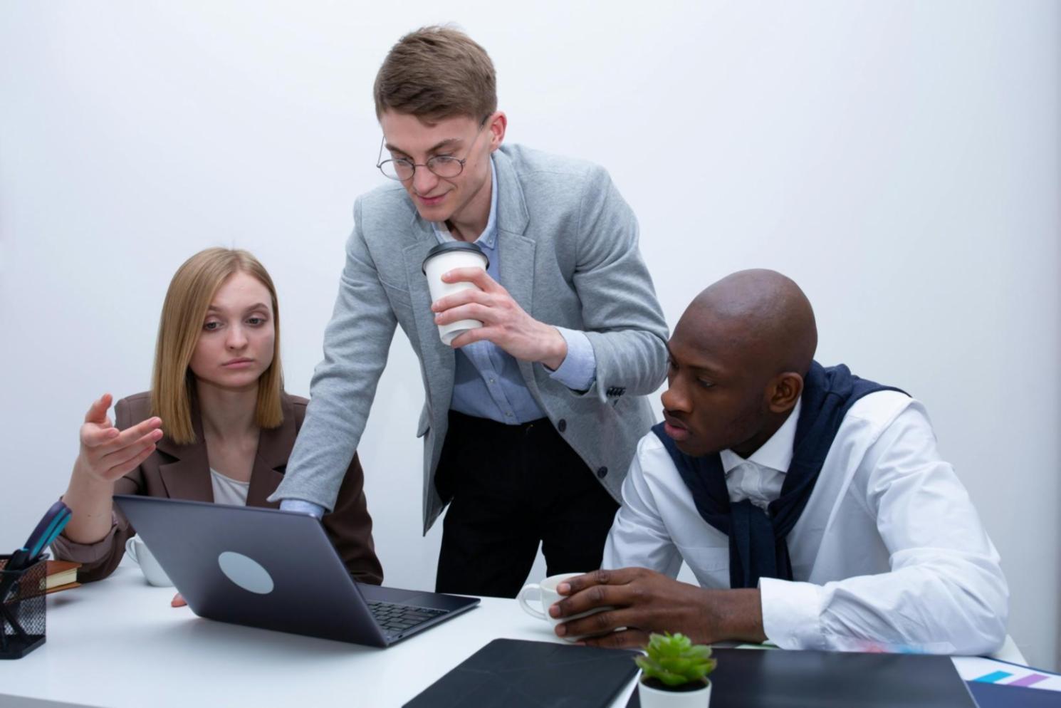 Professional consultation workspace